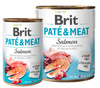BRIT puszka 800g PATE&MEAT SALMON /6